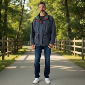 Pacific Trail 2X Colorblock Jacket Vintage 90s Outdoors Coat‎ Hood Missing Flaws